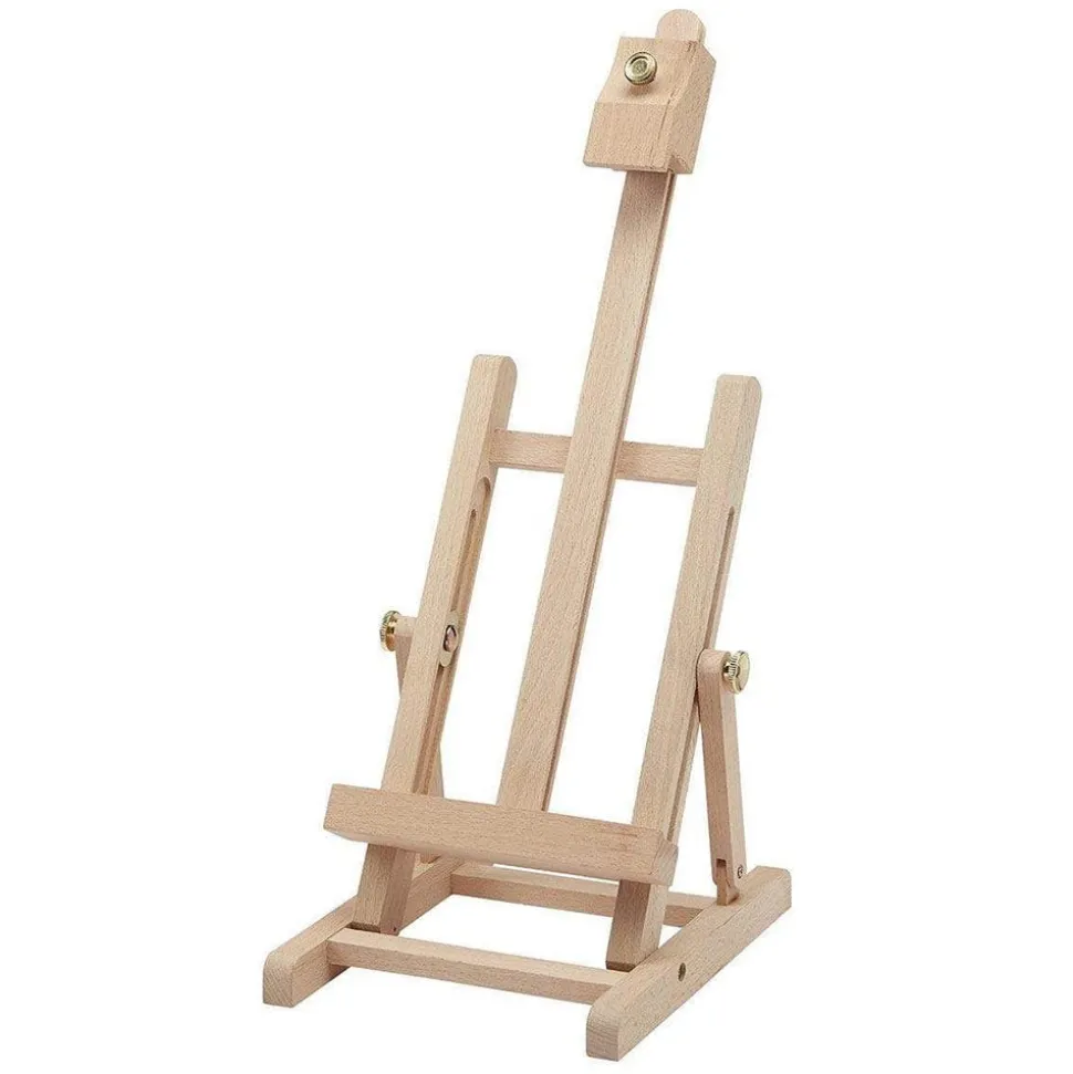 Acrylic Paint and Tabletop Easel Set
