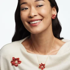 Amaryllis Brooch