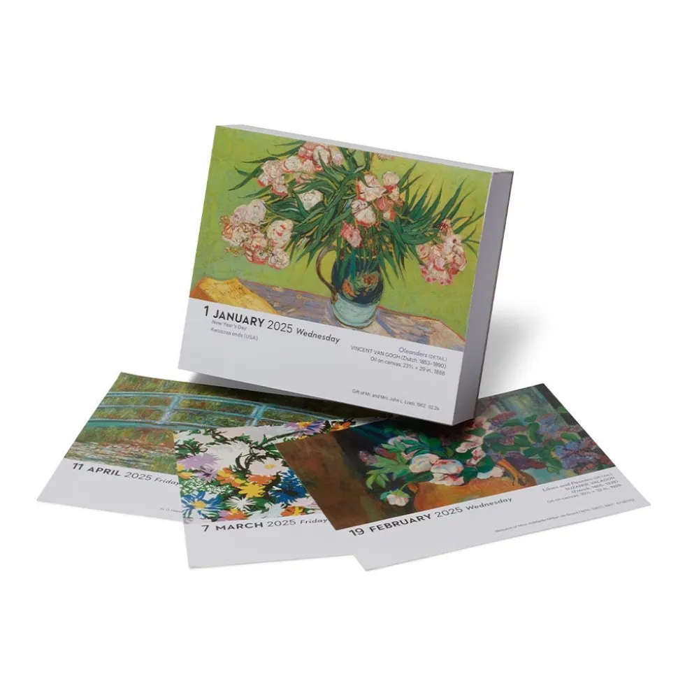 Art of Flowers Day-to-Day Calendar 2025