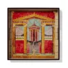 Boscoreale Fresco Wood Lacquer Tray