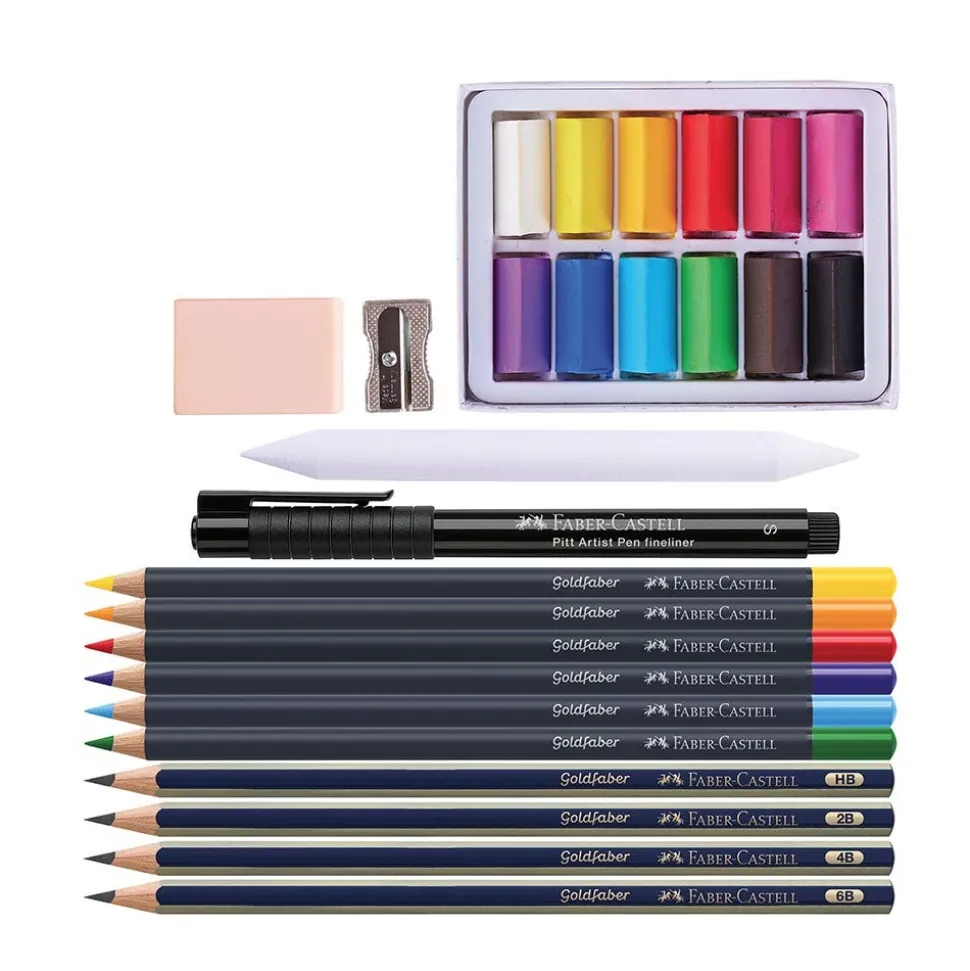 Creative Studio Try It Box: Dry Mediums
