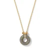 Egyptian Feather Pendant Necklace
