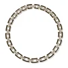 European Buckle Enamel Collar Necklace