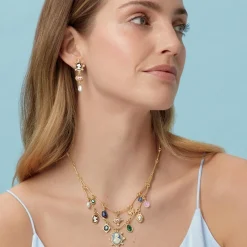 European Cameo Drop Earrings