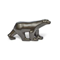 François Pompon: Polar Bear Small Black Sculpture