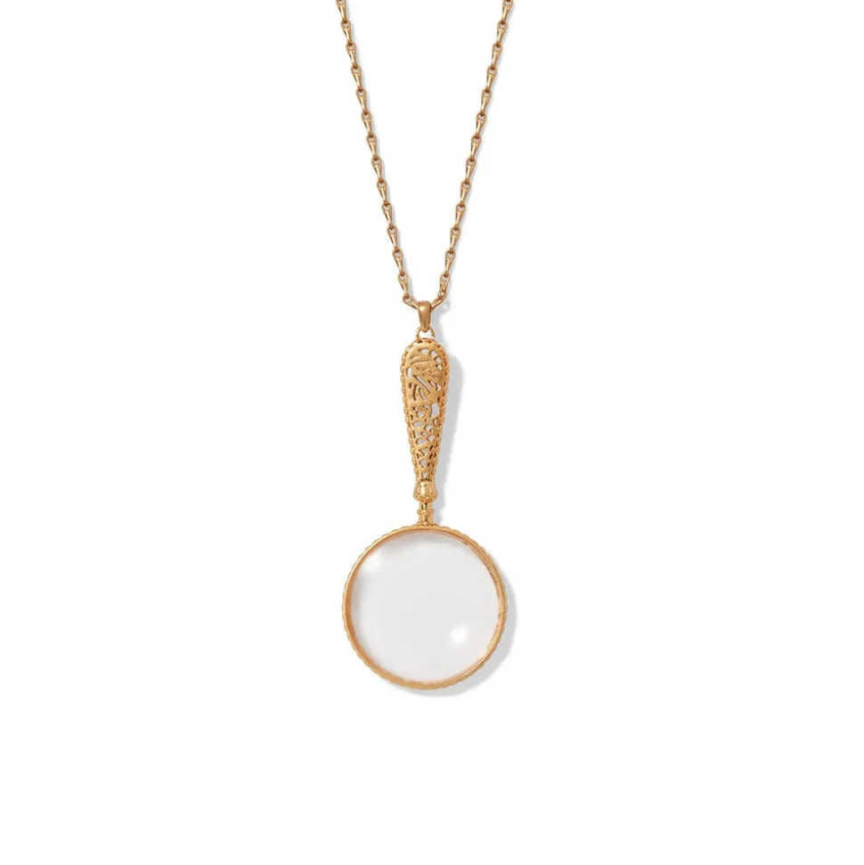 Gilded Age Magnifier Pendant Necklace