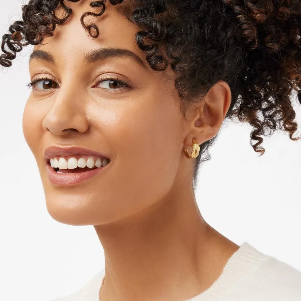 Herakles Knot Hoop Earrings
