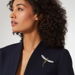 Jeweled Dragonfly Brooch
