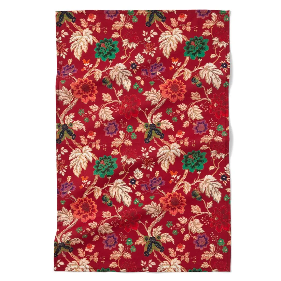 Lyon Floral Tea Towel