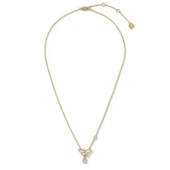 Meiji Butterfly Pendant Necklace