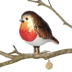Met Birds Handmade Glass Ornament Set