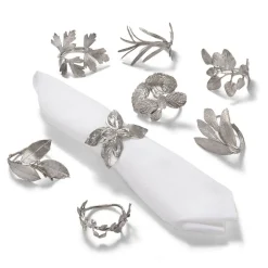 Mixed Herb Napkin Ring Set