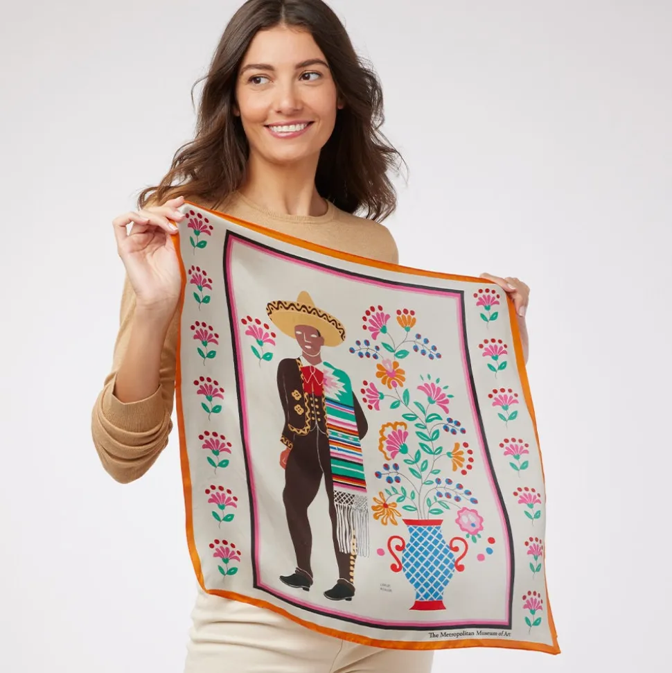 Mérida Saltillo Dress Silk Neckerchief
