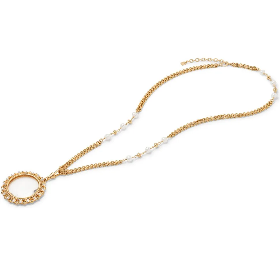 Philippine Pearl Magnifier Pendant Necklace