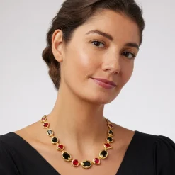 Rococo Motifs Collar Necklace