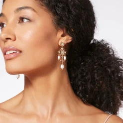 Royal Tudor Chandelier Earrings