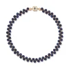 Spanish Baldric Lapis Braided Necklace