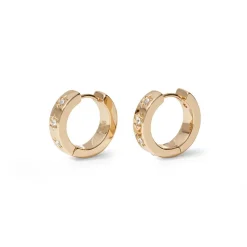 Star Huggie Earrings