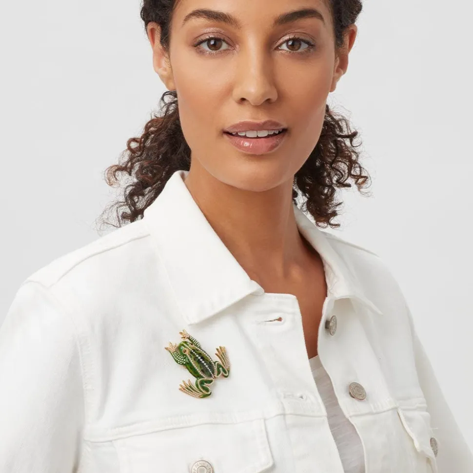 Swiss Frog Brooch