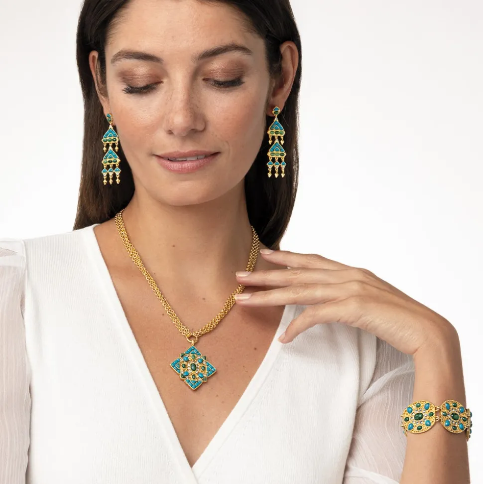 Tibetan Mandala Pendant Necklace