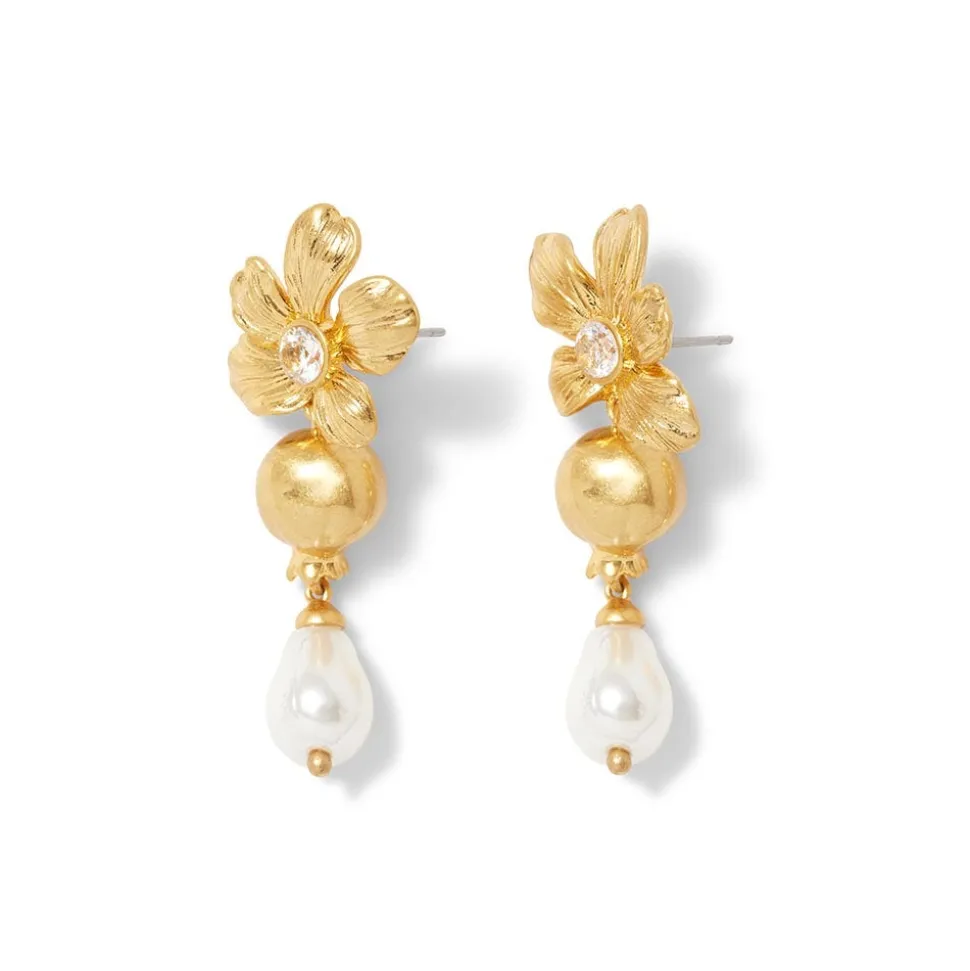Unicorn in a Garden Drop Earrings
