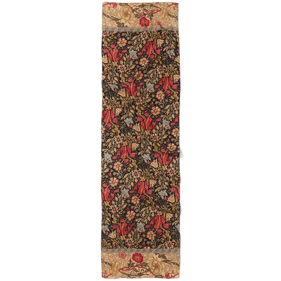 William Morris Compton Oblong Silk Scarf
